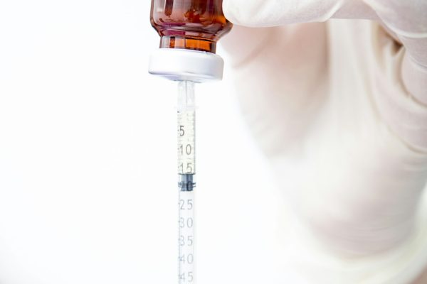 Injection is being prepared